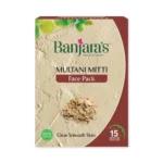 Banjaras Multani Mitti Face Pack Powder 100g - AdumaKuduma