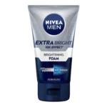 Nivea Men Extra Bright 10X Effect Brightening Foam 100g