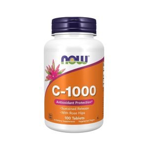 Now Vitamin C 1000 Supplements 100 Tablets High Potency Immune Support