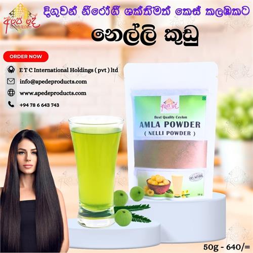 Premium Nelli (Amla) Powder Natural Superfruit from Sri Lanka