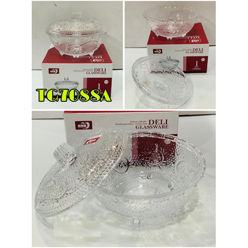 1 Pcs Deli Glass Bowl