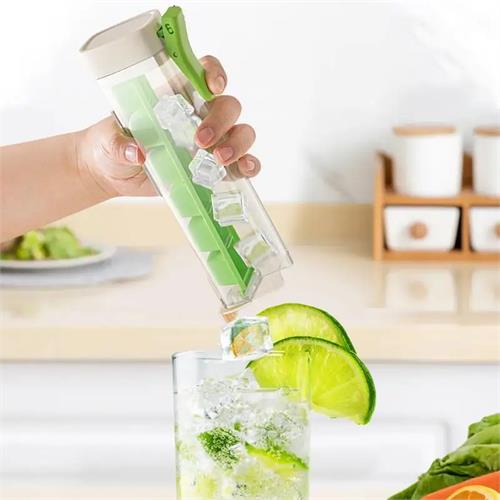 2 In 1 Ice Cube Maker Handle Tray