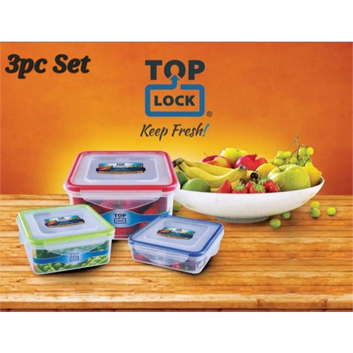 3 in 1 Air Tight Lunch Box Set