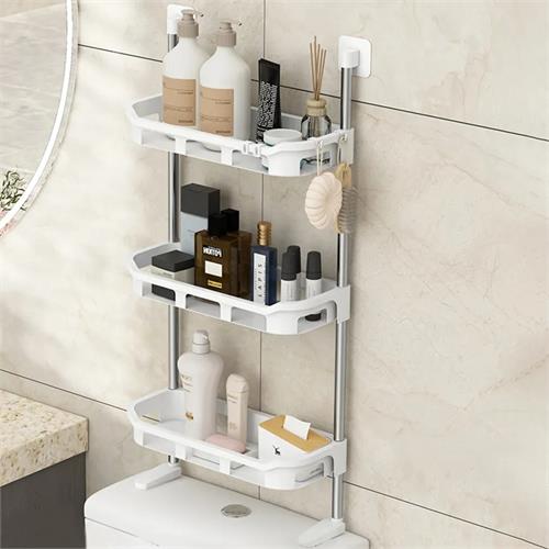 3 Tier Multifunctional Toilet Shelf