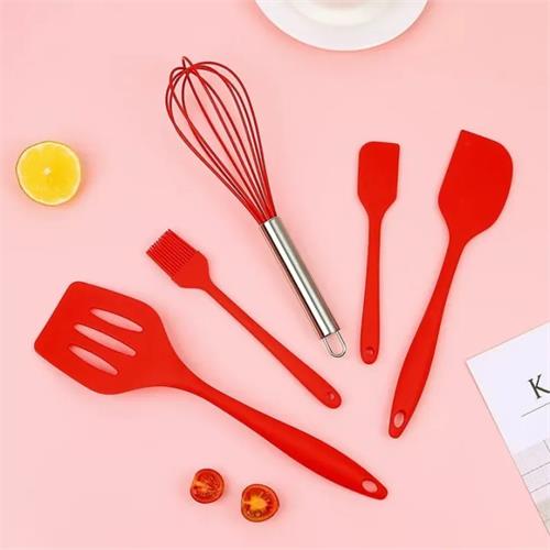 5 Pcs Silicone Kitchenware Set