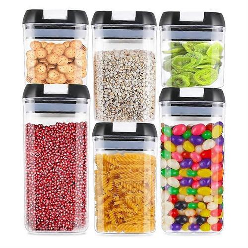 6 Pcs Airtight Food Storage Containers Set