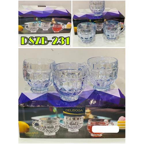 6 Pcs Delisoga Glass Set - DSZB-231