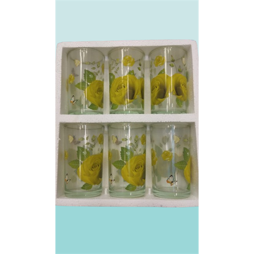 6 Pcs Juice Glass Set