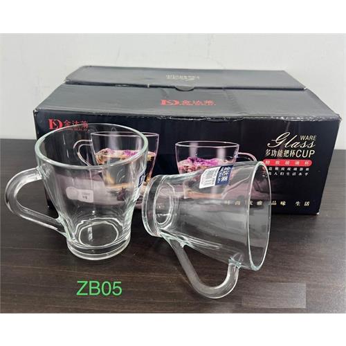 6 Pcs King Delay Glass Cup - 150ml - ZB05