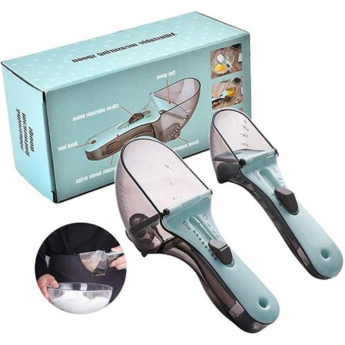 Adjustable Measuring Cups and Spoons