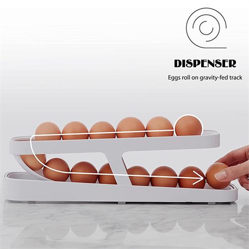 Double Layer Egg Organizer