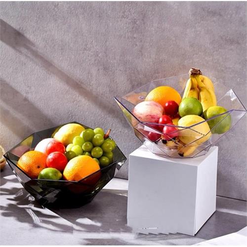 Fruit Crystal Glass Bowl