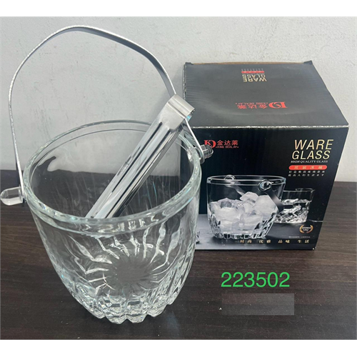 Glass Ice Bucket 223502