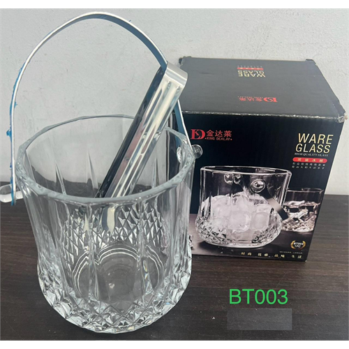 Glass Ice Bucket BT003