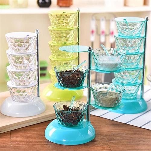 Glass Kitchen Organizer