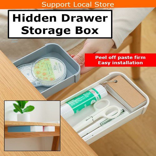 Hidden Drawer Storage Box