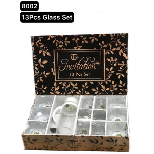 Invitation 13 Pcs Glass Set