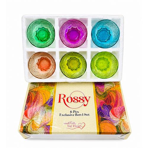 Rossy 6 Pcs Colorful Bowl Set