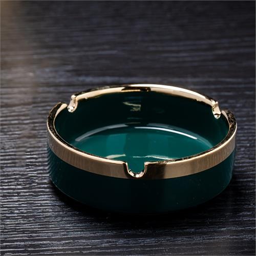 Round Ceramic Ashtray