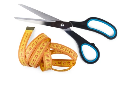 Scissor With Measurement Tape