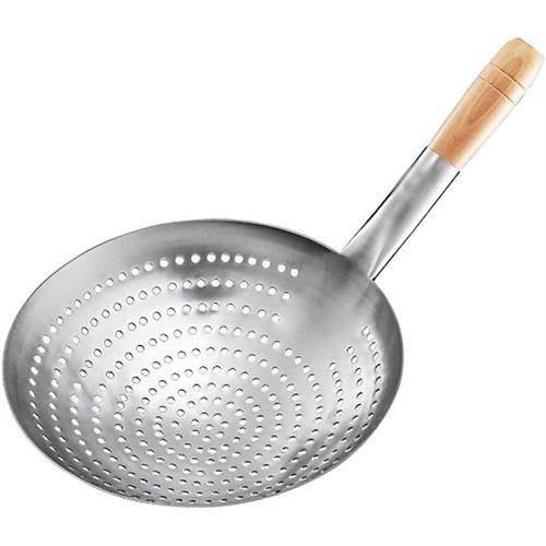 Stainless Steel Oil Strainer Pan - 28cm