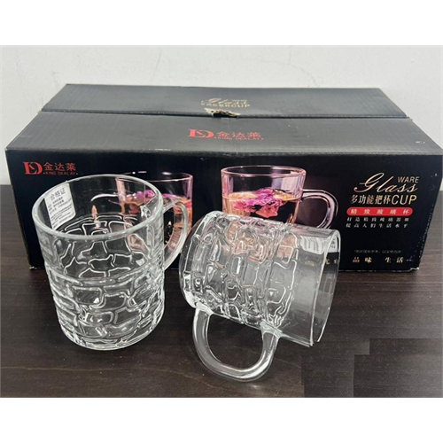 King Delay 6 Pcs Glass Cup Set