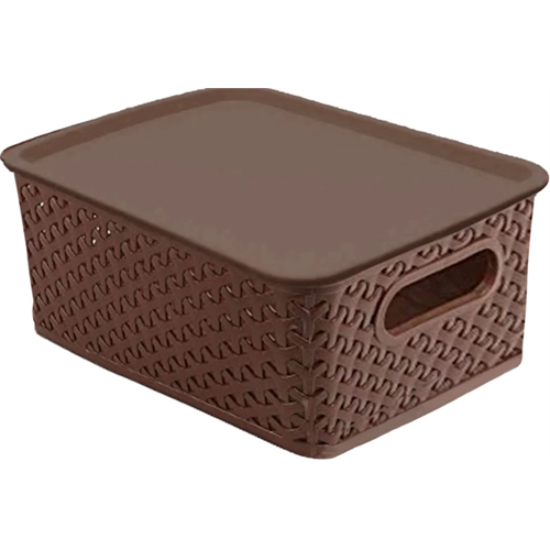 MEDIUM Multi Purpose Basket -Brown/Grey