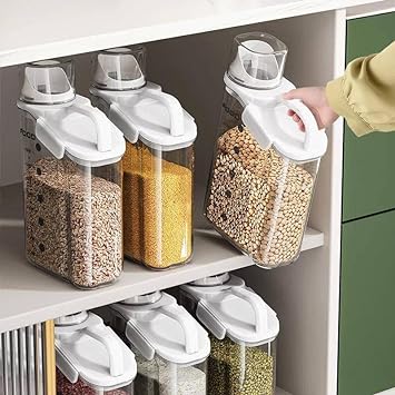 Plastic Food Storage Dispenser (1500ml)