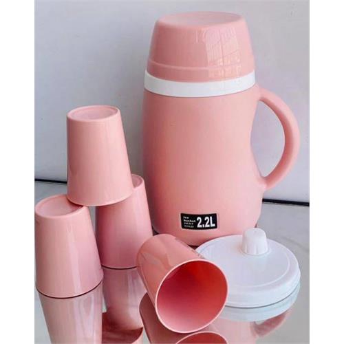 Plastic Water Jug 2L With 4 Cups