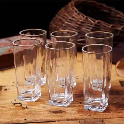 Red Cherry 6 Pcs Glass Tumbler Set 285ml