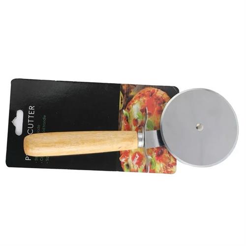 Wooden Handle Pizza Cutter