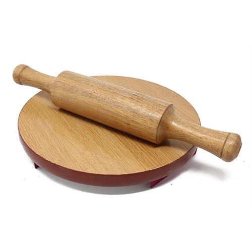 Wooden Rolling Pin & Board