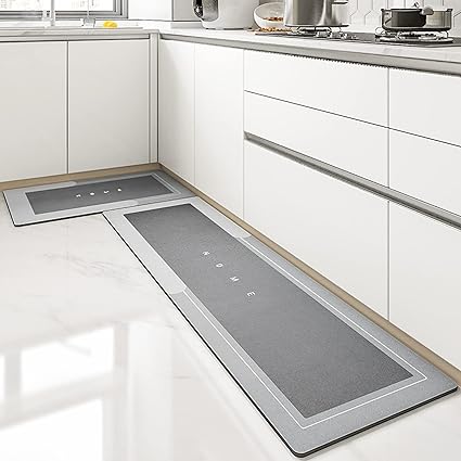 2 Pcs Super Absorbant Floor Mat (45x120cm)