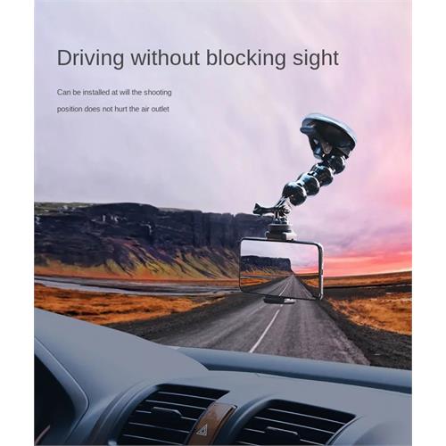 360 Rotating Car Rearview Phone Holder