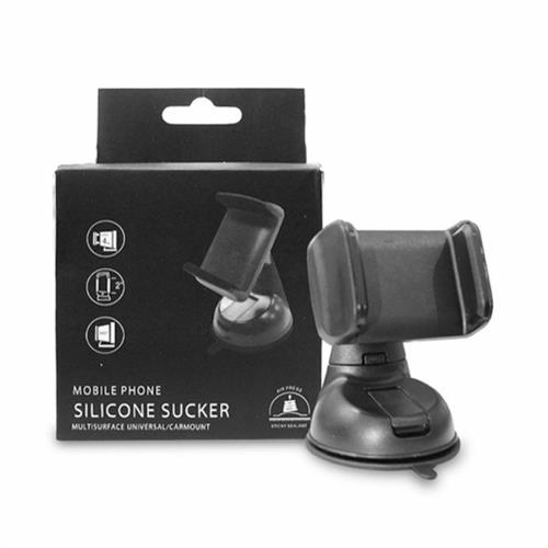 Black Silicone Sucker Car Mobile Holder