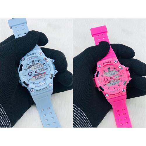 Kids G-Shock Pink & Blue Sport Watch