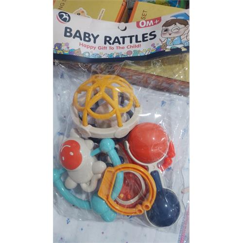 5 Pcs Baby Rattles