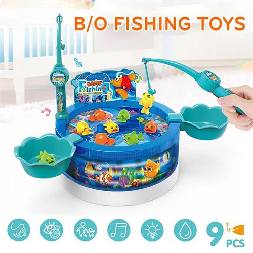 Rotating Fishing Plate Game - 7718B