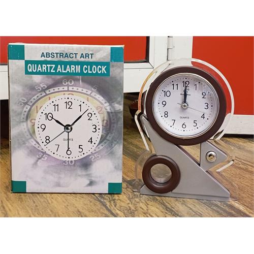 Abstract Art Quartz Alarm Clock