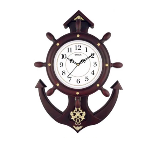 Brown OREVA Wall Clock