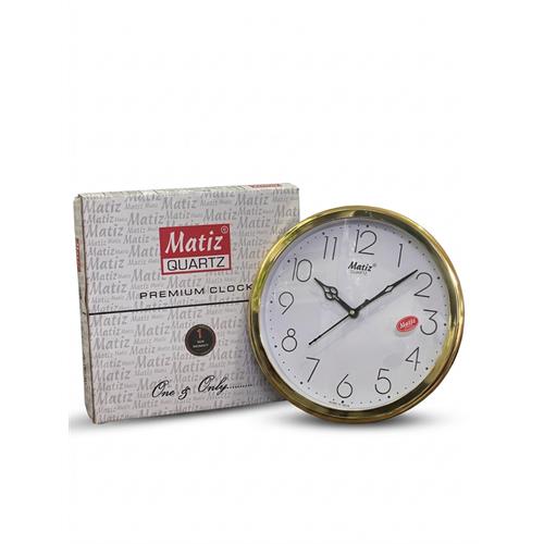 Matiz Classic Round Gold Wall Clock - AT227