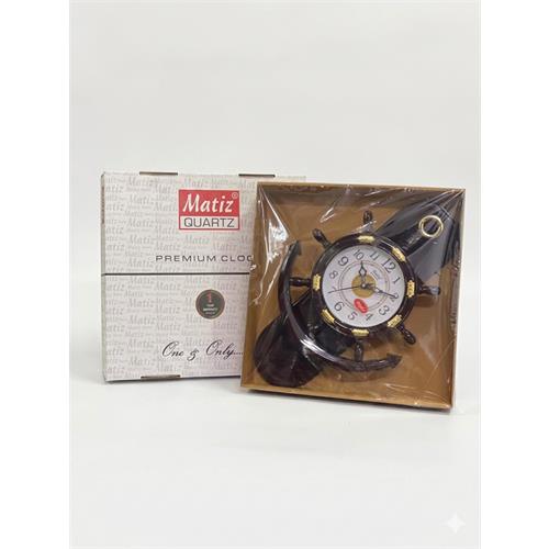 Matiz Maritime Anchor Wall Clock - 8250
