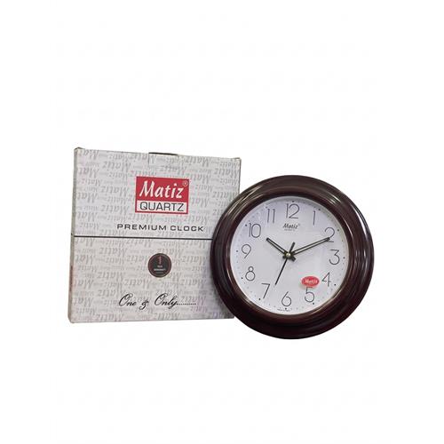 Matiz Modern Deep-Bezel Wall Clock - AT87