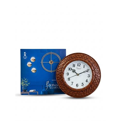 Siddharth Pebble-Texture Wall Clock - S105