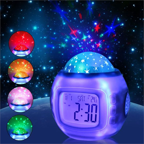 Star Sky Projection Alarm Clock