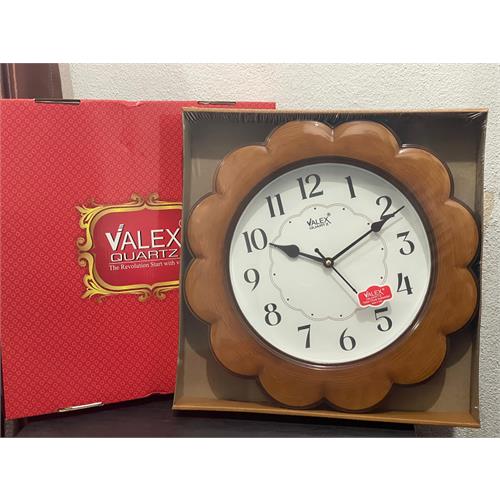 Valex Quartz Flower Shape Wall Clock - VQ-28