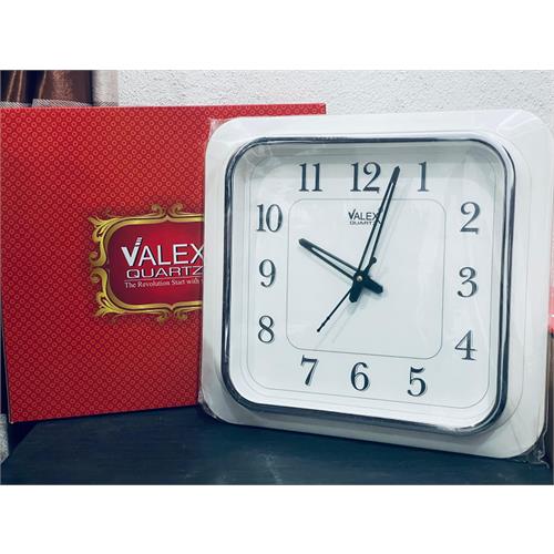 Valex Quartz White Wall Clock - VQ-048