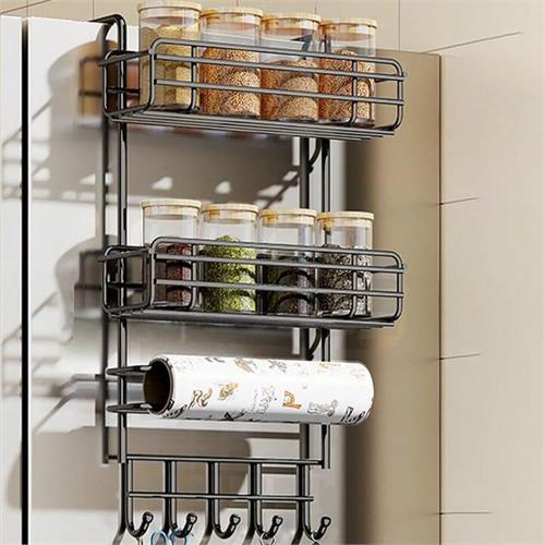 Wall-Mounted Spice Shelf