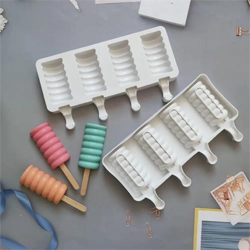 4 Pcs Popsicle Mold