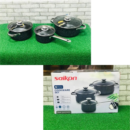 Saikon 6 Pcs Cookware Set